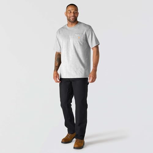 Carhartt Men's Dearborn Relaxed Pocket T-Shirt, Heather Gray, Large Tall by Carhartt - Image 2