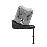 CYBEX Gold Kinder-Autositz Sirona Gi i-Size Plus inkl. Neugeboreneneinlage und Base, Ab ca. 0 bis 4 Jahre, Max. 20 kg, 40 - 105 cm, Stone Grey – Ansicht 5