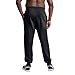 Champion Men's Fleece Joggers Sweatpants, Standard Fit, Midweight Fleece, Available in Regular and Big & Tall, Black, Medium