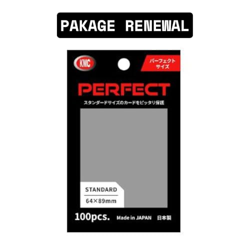 Image of KMC 100 Pochettes Card Barrier Perfect Size Soft Sleeves, 3 Pack /Total 300 Pochettes [Komainu-Dou Original Package], Clear