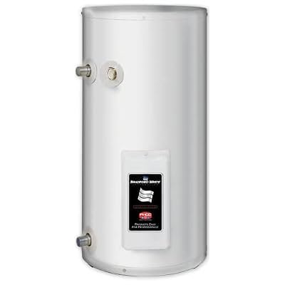 Bradford White 12 Gallon - Residential Utility Energy Saver Electric Water Heater, 240V