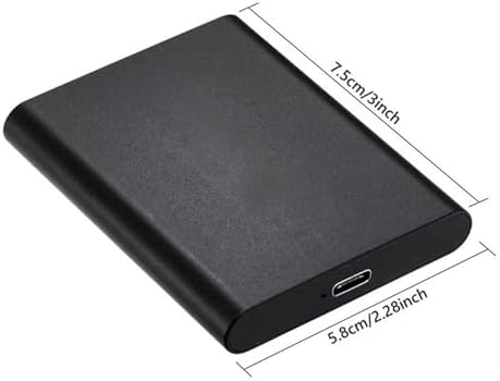 Portable 500GB External Hard Drive HDD, USB 3.0 Portable Storage Drive for Laptop, PC, Backup & Data Transfer - 3