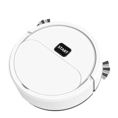 KAHDGSS Potente Aspiradora Conveniente Robot Barredor Vacío Barredoras para Dueños De Mascotas Y Diferentes Superficies Barredora Eléctrica con Trapeador
