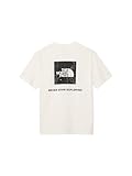 THE NORTH FACE(ザノースフェイス) 半袖 カットソー Tシャツ S/S Back Square Traverse Logo Tee ホワイト XL
