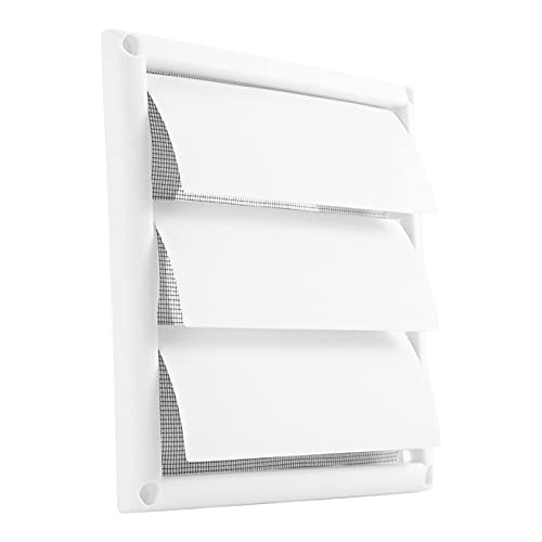 Cubierta de ventilacion cuadrada AttreX de plastico resistente para pared y conductos 5