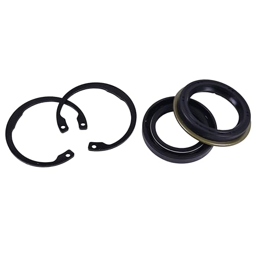 SUKATC Lower Grease Seal & Snap Ring Kit Compatible with Kubota 09500-35528 70725-34162 70722-34120 K565134120