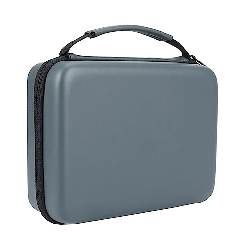 Bolsa Dupla Compatível Com Controles PS5 PS4 Nintendo Switch Pro XBox Cinza Com Alça de Mão em EVA R