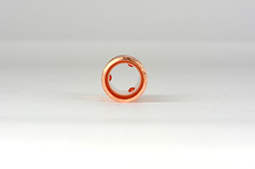 2 Awg Temco Butt Splice Connector Bare Copper Uninsulated Gauge. 10 Pack #TOP5