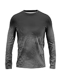 Gurathin Murderbot DIY Costume Guide 2 Patterned Grey Long Sleeve Shirt