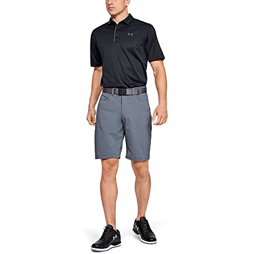Image of Under Armour Men's Polyester Solid Tech Polo | T-Shirt | 1290140-001