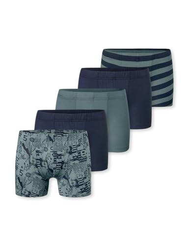 Schiesser 5pack Shorts-95/5 Multipacks Intimo, Assortiti 8_180982, 164 Bambino