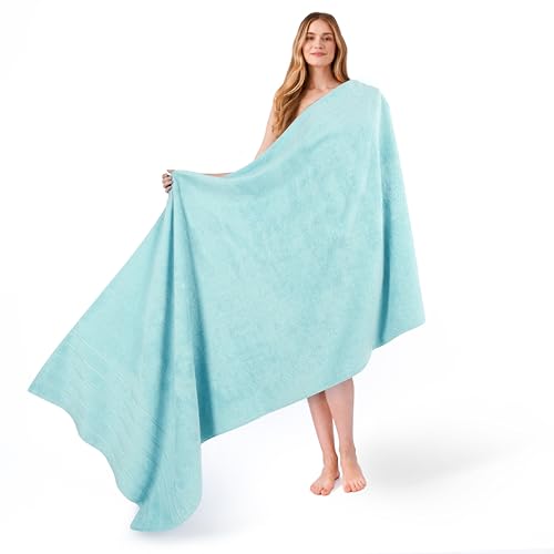 Image of American Soft Linen 100% Cotton Luxury Turkish Towels, 35x70 XL Bath Sheet | Soft Absorbent Quick Dry OEKO Tex Standard 100 Certificated Durable Machine Washable Breathable Premium Hotel Quality