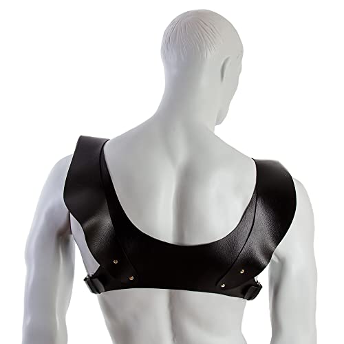 Harness Preto com Fivelas - Ares - Coleção Fetiche Lovetoys