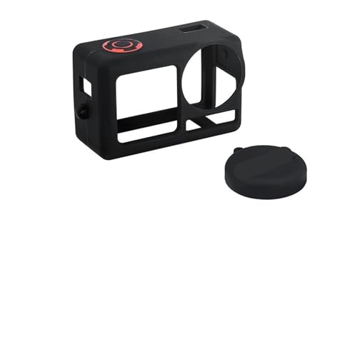 �݊���������܂�DJI Osmo Action 5 Pro�Ή� - ���h�~�����Y�L���b�v�t���V���R�����t���ی�J�o�[(Black color)