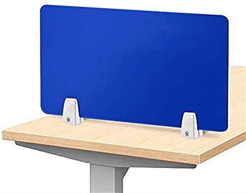 Cloison de bureau acrylique bleu contre distractions TXXMM - 2