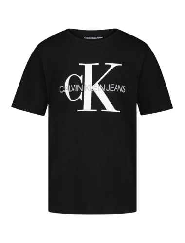 Calvin Klein Boys' Short Sleeve Logo Crew Neck T-Shirt...