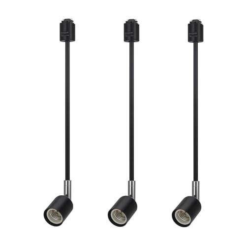 智光電気 スポットライト ダクトレール／ライティングバー／ライティングレール 用 ライト E26 延長 (ブラックアーム/3個）