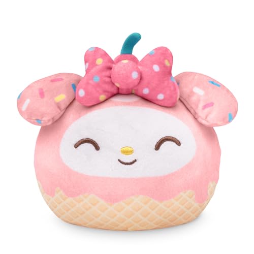 Image of TeeTurtle Reversible Sanrio My Melody Ice Cream 4 Inch Flip Plush