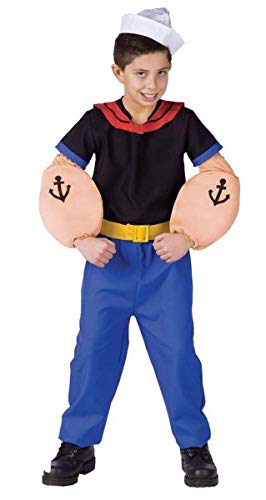 Unknown - Popeye Toddler Costume - 3T-4T Unknown - Popeye Toddler Costume - 3T-4T
