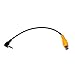 RCA Plug to AUX 2.5mm AV Video In Adapter Cable for Car Rear View Reverse Parking Camera To GPS Tablet by HitCar