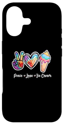 Peace Love ACXN[ 킢 ̎q eB[  X}zP[X iPhone 17 p