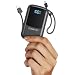 Produktbild Rsesun Power Bank, Powerbank 10000mAh mit Kable Externe Handyakkus Schnelles Laden PD3,0 QC4,0 22,5W mit Ausgang LED Display, mit 4 Ports kompatibel mit Smartphone, Tablets und mehr (Schwarz)