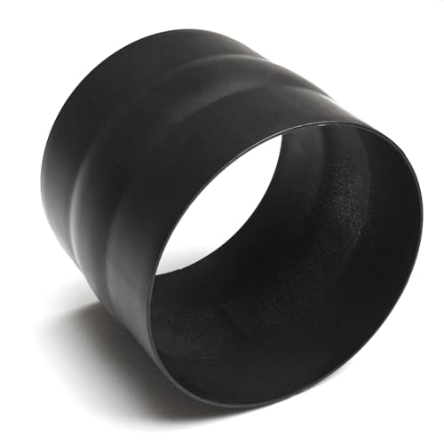 Raik SH146–150 de fumée SW de tuyau/Adaptateur Tuyau de poêle 150 mm – Noir