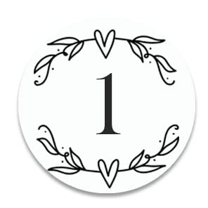 Image of 24 x Advent Calendar Countdown 24 1 Sleeps Until Christmas Stickers Labels Kids Adults Gift Label Tags (D3 Round H Wreath)