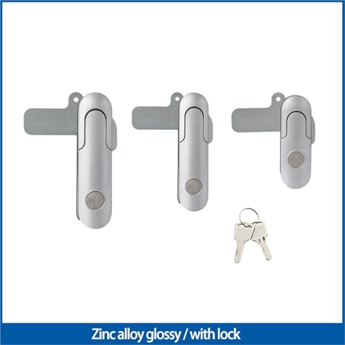 Serrure universelle armoire de commande en alliage de zinc finition brute