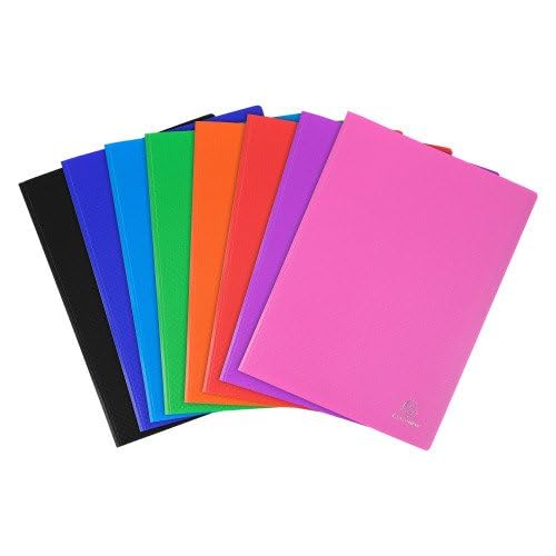 Lot de 12 Protège-documents A4 60 vues OPAK, polypro coloris assortis (8)