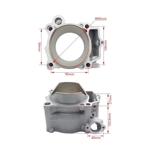 Bloque de cilindros de aluminio de 95 mm para solucionar la pérdida de compresión 2