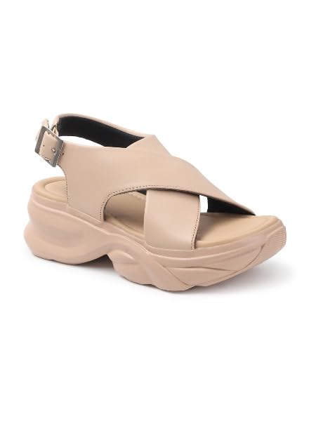 Image of SilverArrow womens Floriva Fashion Sandals|Sandals With Adjustable Buckle Closure|Casual Wear