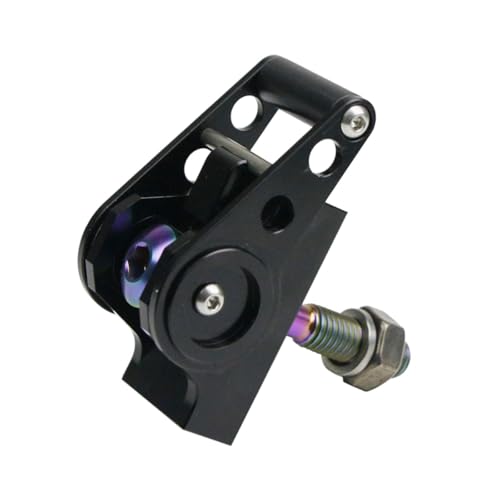 Menolana Folding Bike Buckle Accessories High Performance Titanium Alloy Stainless Steel Fittings Bicycle Parts Cycling Equipment, Black