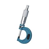 EasyByMall Außenmikrometer 0.01mm Präzision mit Legierungsspitze(A)