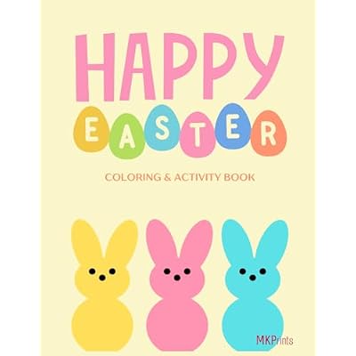 Happy Easter Coloring Book
