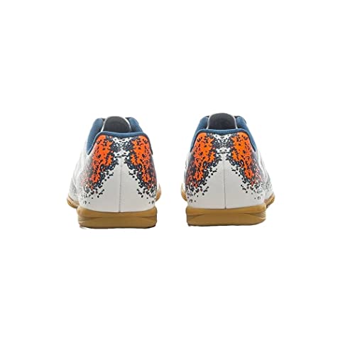 Chuteira Futsal Umbro Cosmic Branco/marinho/laranja Fluor U01fb050-276-40