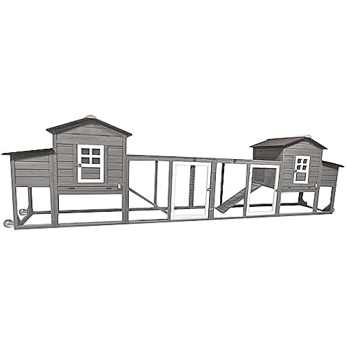 PetsCosset 158in Chicken Coop Wooden Indoor Outdoor