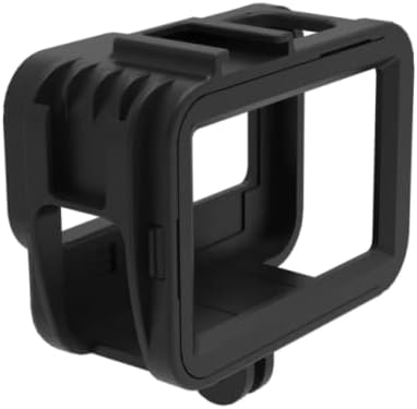 CamGo GoPro Case for Hero 13 / 12 / 11 / 10 / 9 Black, Compact, Hot Shoe Frame with Audio & Tripod Compatibility