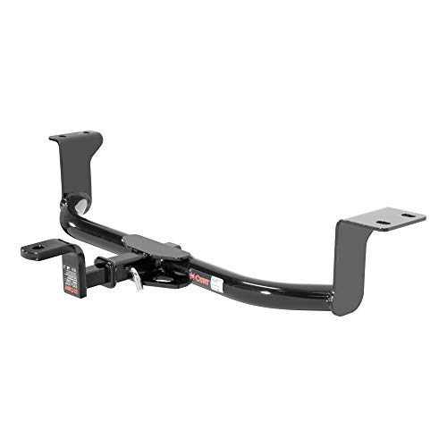 CURT 112763 Class 1 Trailer Hitch with Ball Mount, 1-1/4-In Receiver, Fits Select Toyota Prius