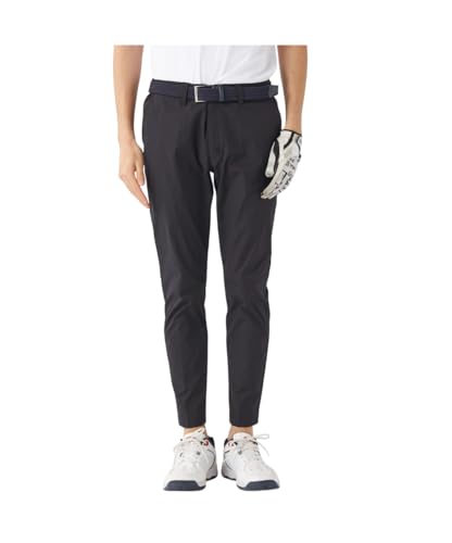 FILA GOLF フィラゴルフ ゴルフウェア ブランド ロゴ ストレッチ 吸汗速乾 UVカット ストレート 9分丈 クロップドパンツ ロングパンツ 745365l