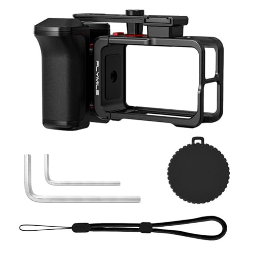 Osmo ACTION 4/3/5 PRO�p�X�g���[�g�O���b�v�L�b�g �n���h�O���b�v�}�E���g �J�����g���A�N�Z�X �N�C�b�N�����[�X ���r�b�g�P�[�W�ی�t���[��