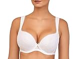  Balconett Big Cup Halbschale Push up Bügel/Dirndl BH Sinderella Weiss 70 bis 110 C D E F G H Größe 90 C
