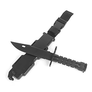 QIRUIMY Tactical M9 Bajonett-Kunststoffmesser Trainingsmesser