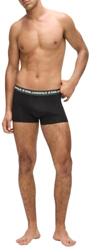 Karl Lagerfeld Hombre Trunk de Algodón Premium Pack de 5 Ropa Interior 7