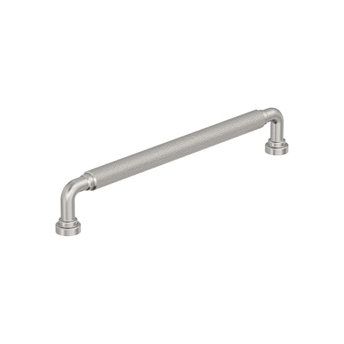 Amerock 7-9/16" Collet Satin Nickel Drawer Pull