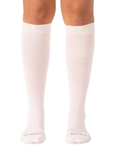 Comrad Recycled Cotton Knee High Socks - 15-20mmHg Graduated Compression