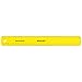 Westcott Shatterproof Ruler, Assorted Translucent Colors, 12