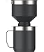 STANLEY Perfect Brew Pour Over Set | 12 oz Camp Mug with Lid Included | Drip Coffee Maker with Reusable Filter | Insulated Stainless Steel | BPA-Free | Black 2.0