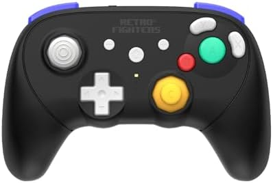 Retro Fighters BattlerGC Pro Series GameCube Controller Compatible with Switch/PC/GameCube - Black