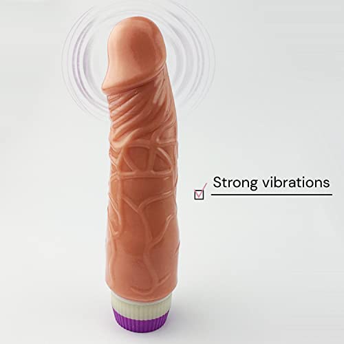 Realistischer dildo: Vibrator für frauen, Dildo groß für Die Frau und Paar Dildo realistisch Vibrator leise Big dildo Vibrator für frauen Dildo xxl Realistic dildo XXL dildo Dildo dick FOPS D10-2 – Bild 4
